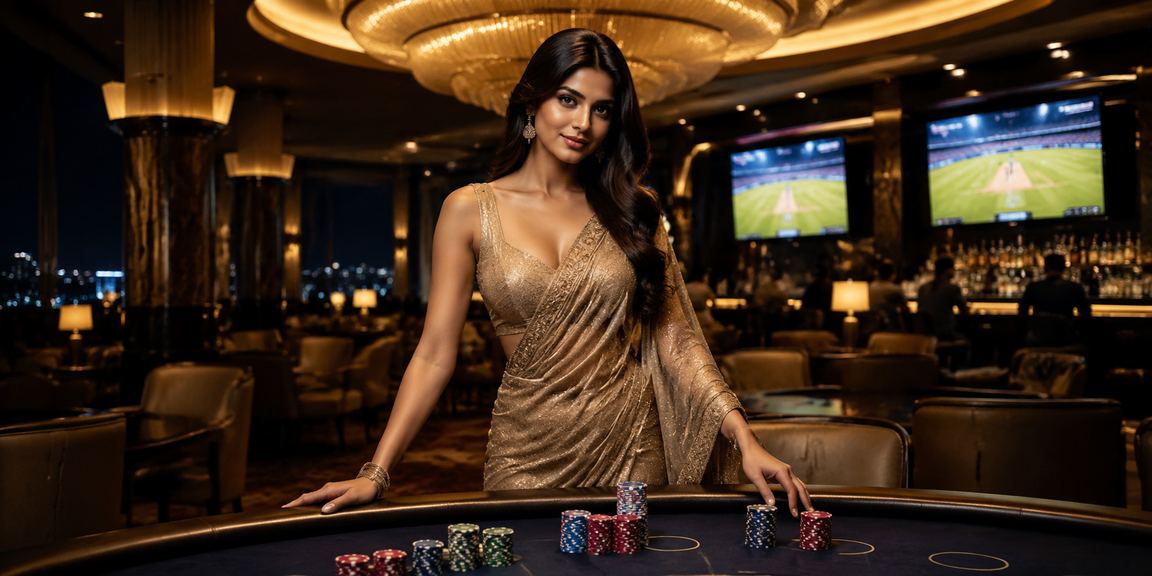 Indian cricket fan placing live bet at 4008